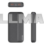 Потужний аккумулятор Power Bank Lenyes PX263 20000mAh повербанк Black
